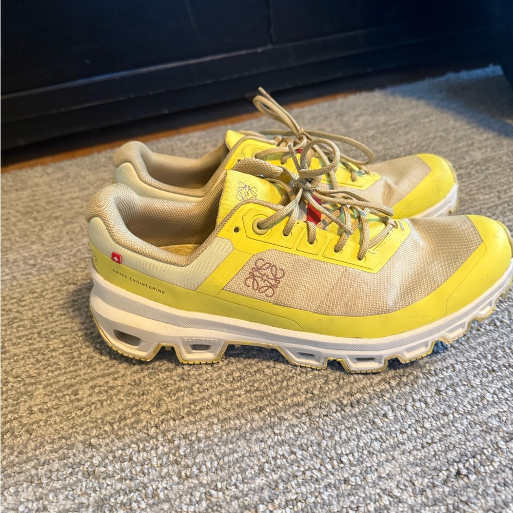 Loewe Women's Stylish Yellow Sneakers